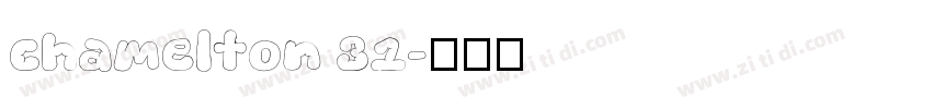 Chamelton 31字体转换